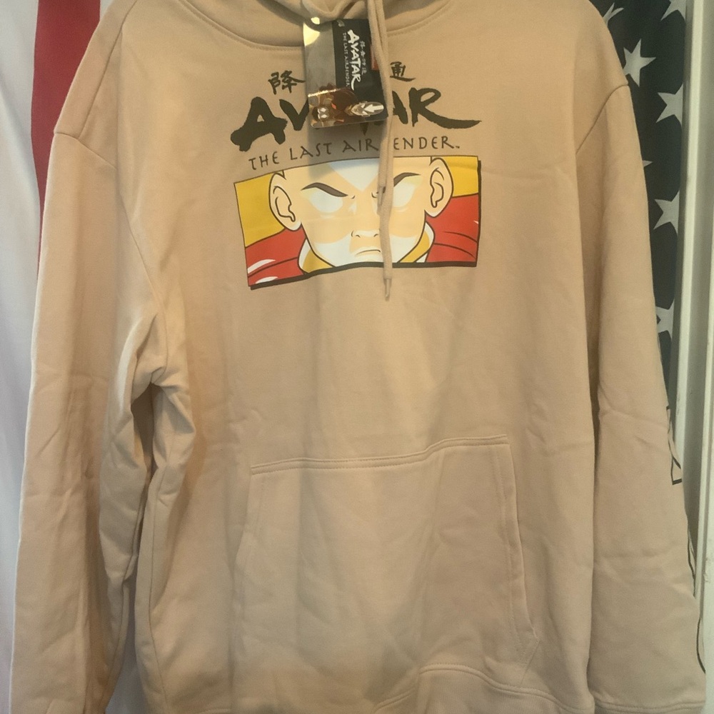 Avatar The Last Airbender Beige Hoodie